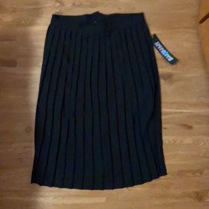 Brand new long black skirt